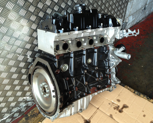 Rebuilt Jaguar engines